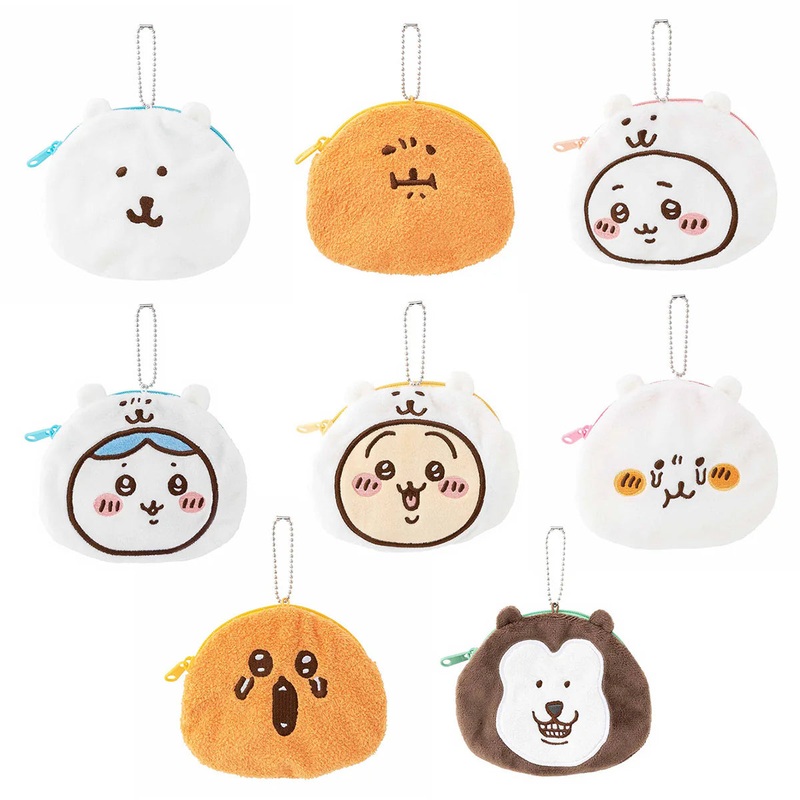 Nagano x Chiikawa | Nagano Market Trading Okao Pochi (Mainichi Nakayoshi Edition) (Total 8 Types)