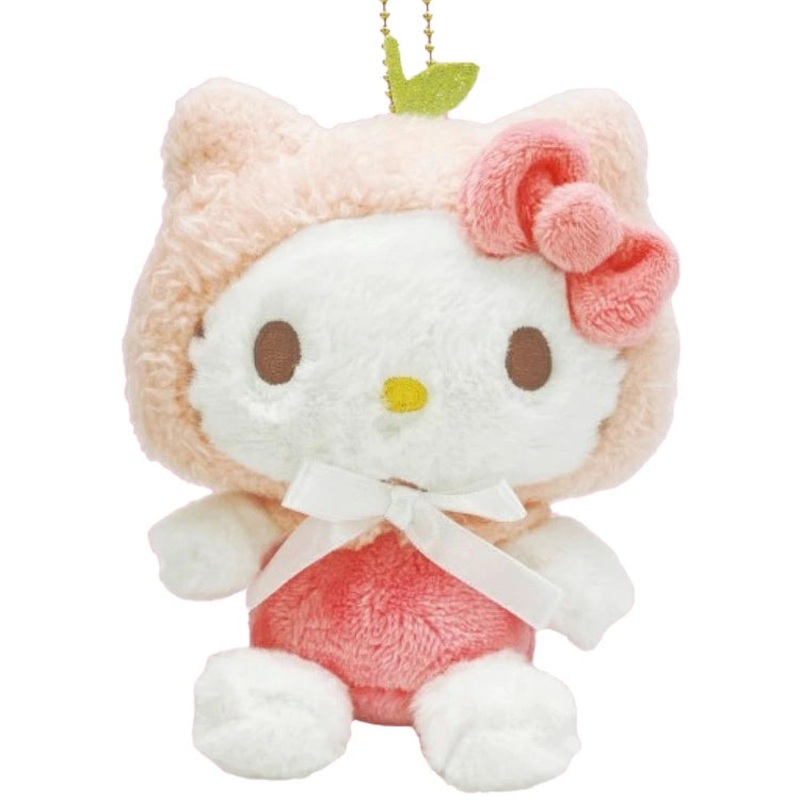 Sanrio | Pastel Fruit Cape Mascot Holder - Hello Kitty