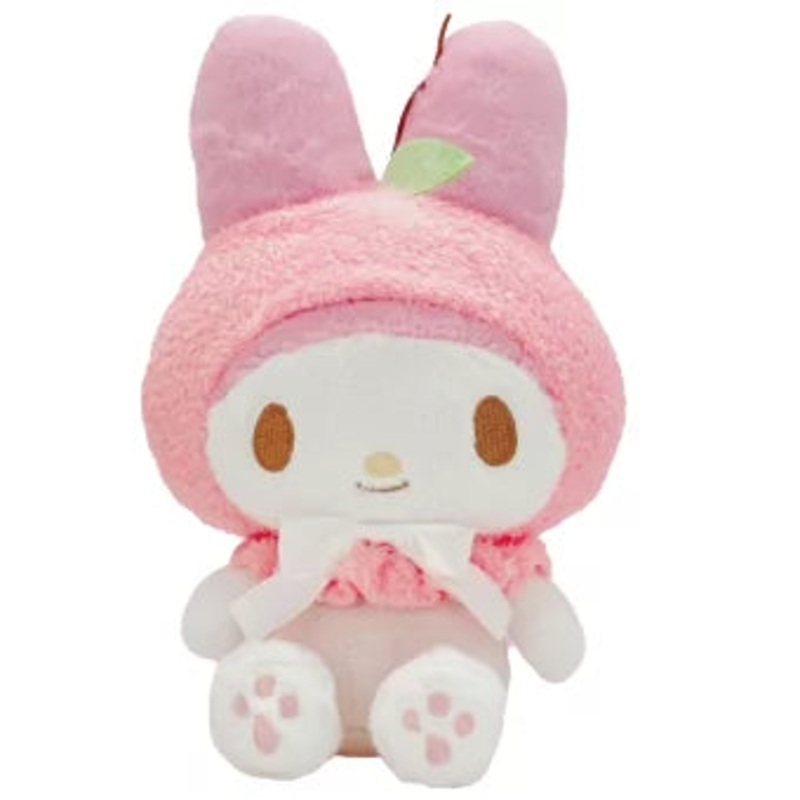 Sanrio | Pastel Fruit Cape Stuffed Toy - My Melody