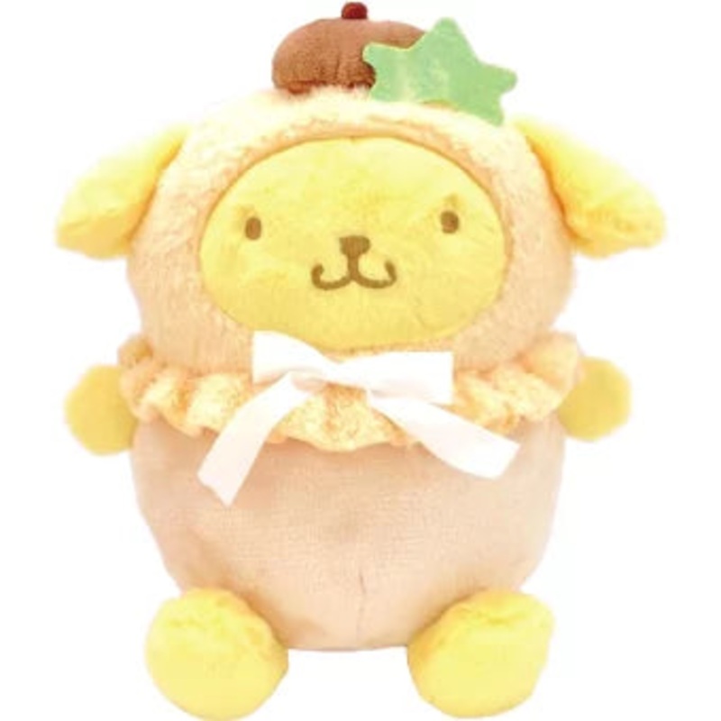 Sanrio | Pastel Fruit Cape Stuffed Toy - Pompompurin