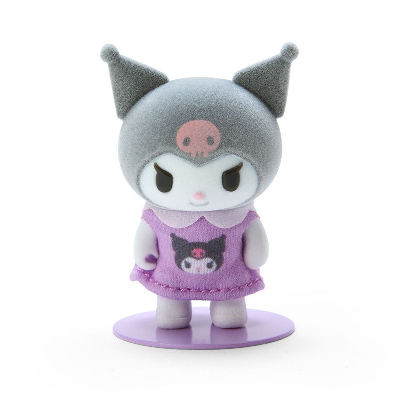 Sanrio | Pitatto Friends Mini Flocked Doll - Kuromi