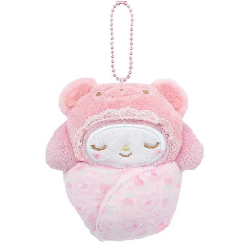 Sanrio | Swaddle Baby Latte Bear Mascot - My Melody
