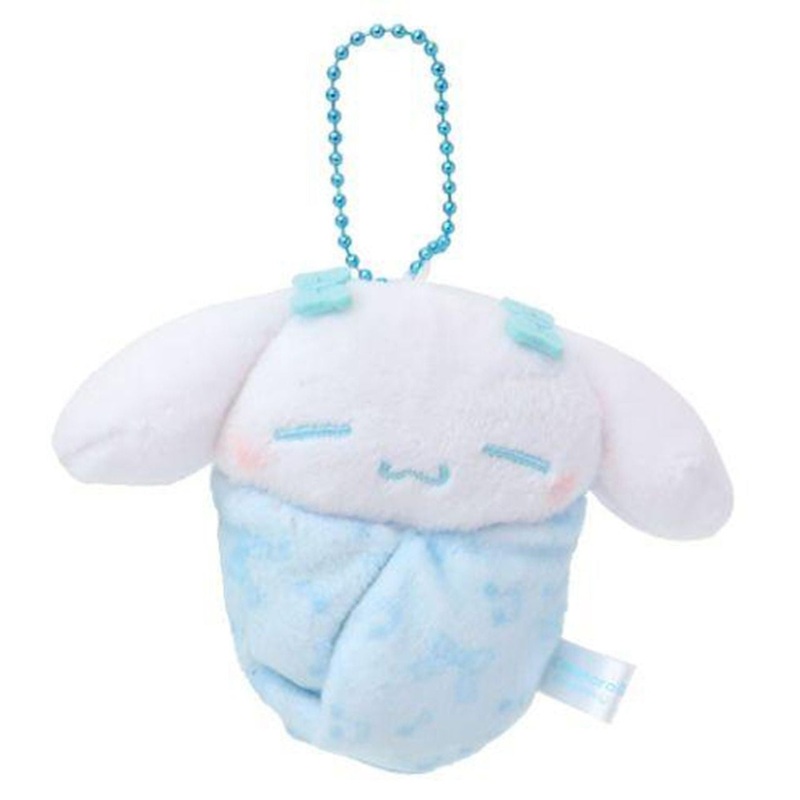 Sanrio | Swaddle Plush Keychain - Cinnamoroll
