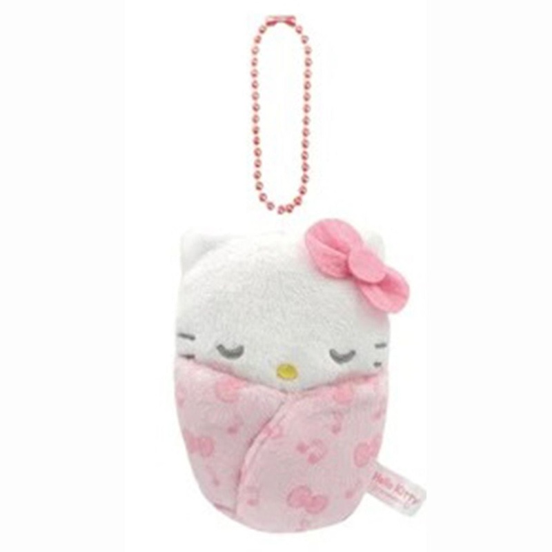 Sanrio | Swaddle Plush Keychain - Hello Kitty