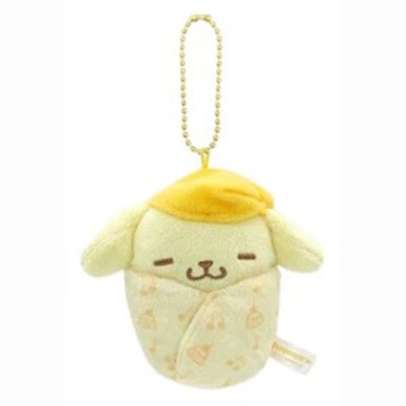 Sanrio | Swaddle Plush Keychain - Pompompurin