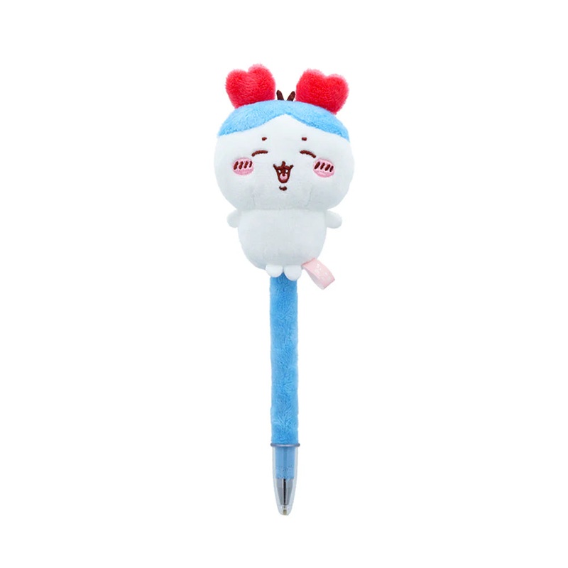 Chiikawa | Chiikawa Fluffy Mascot Ballpoint Pen - Hachiware