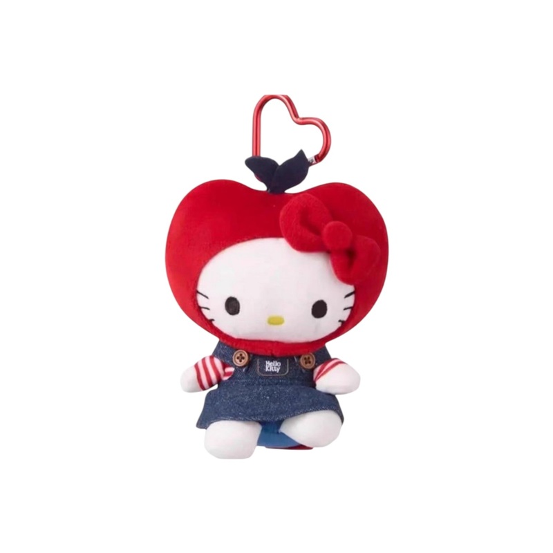 Sanrio CHN | Sanrio x Miniso Limited Hello Kitty Apple Mascot Holder With Heart Carabiner