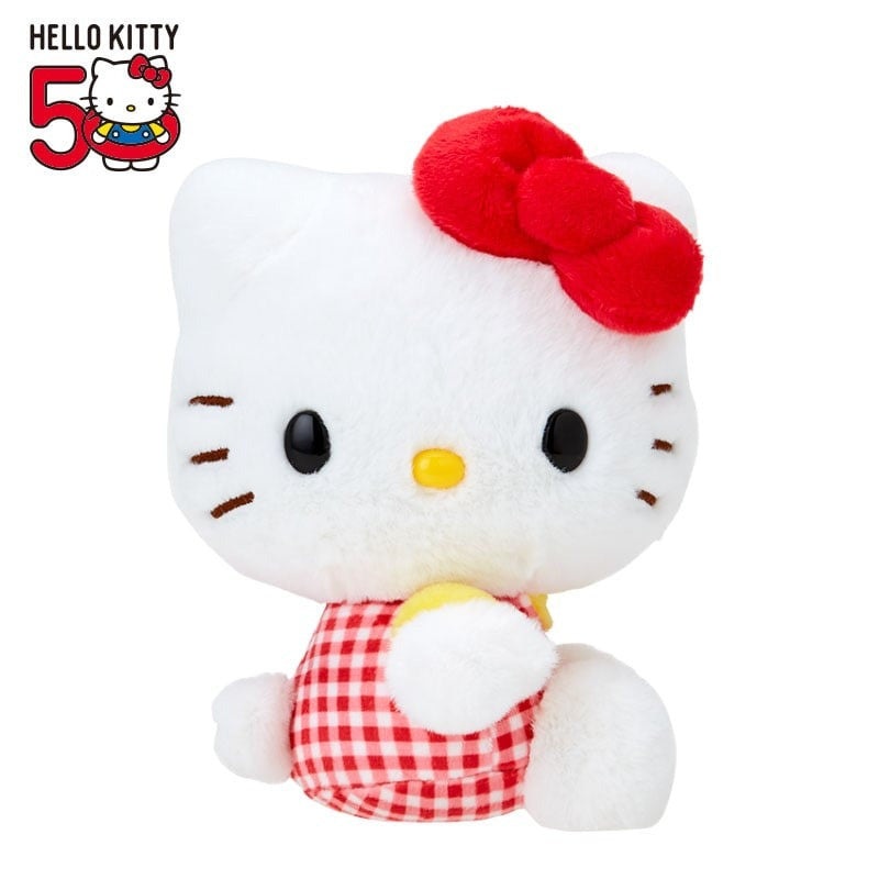 Sanrio | Hello Kitty 50th Anniversary | Hello Kitty 24 Colors Collective Plush Toy Gingham