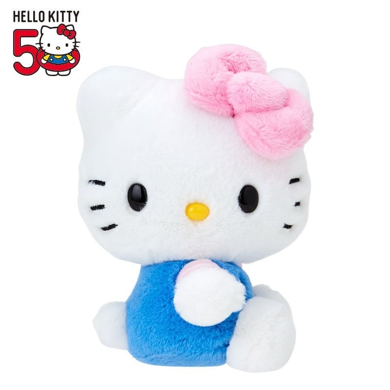 Sanrio | Hello Kitty 50th Anniversary | Hello Kitty 24 Colors Collective Plush Toy Light Blue