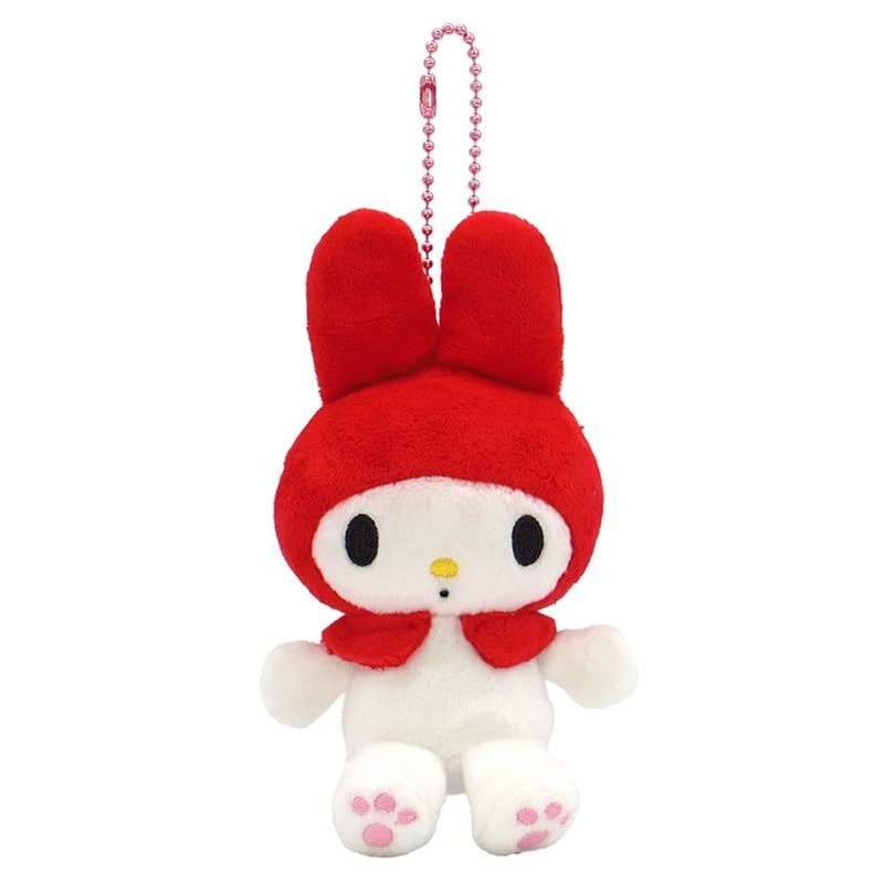 Sanrio | My Melody x Kuromi  MC Collection 2072821-25 | My Melody Mascot Holder - Red