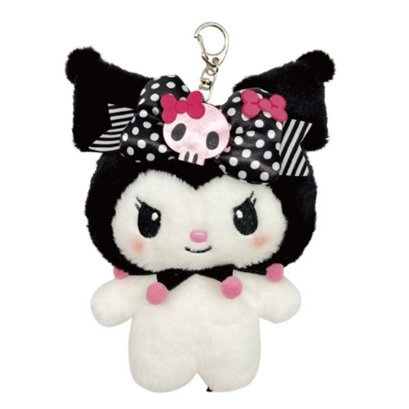 Sanrio | Pink Black Party MC Mascot Pouch - Kuromi