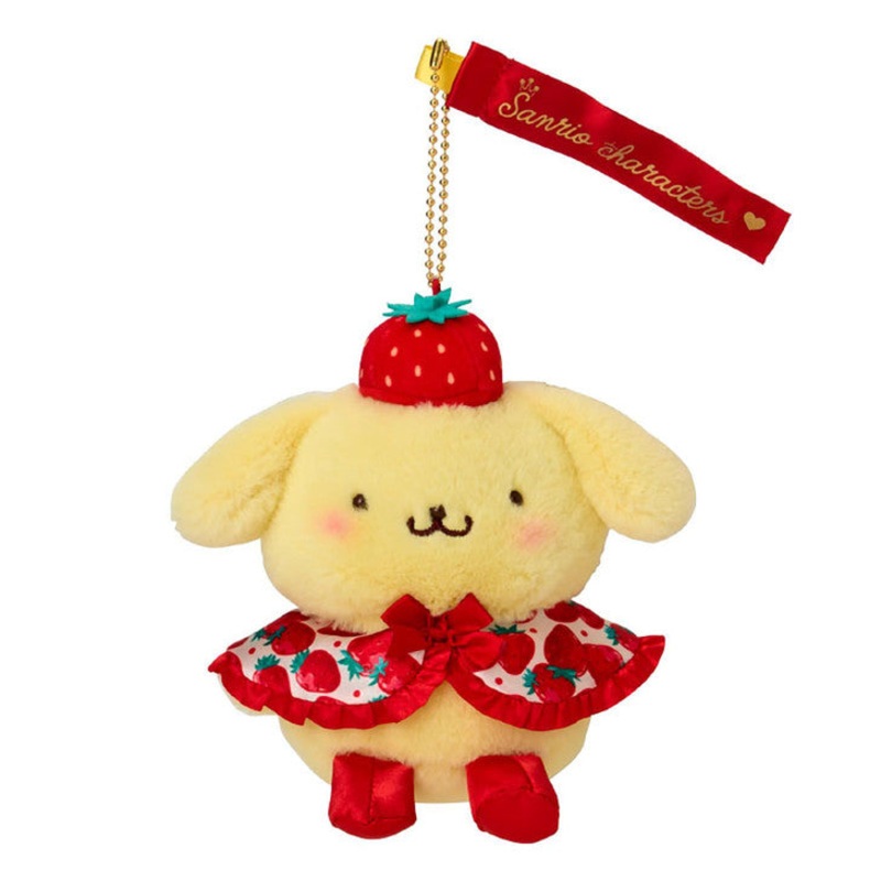 Sanrio | Strawberry News 50th Anniversary Mascot Holder - Pompompurin