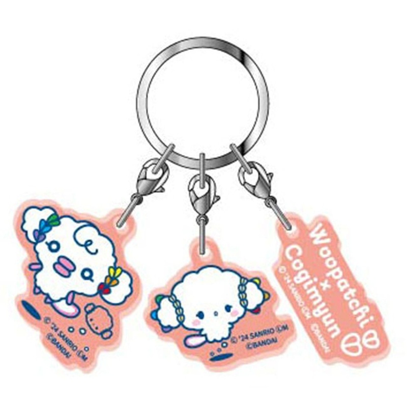 Tamagotchi x Sanrio C | Triple Acrylic Keychain Woopatchi  Cogimyun