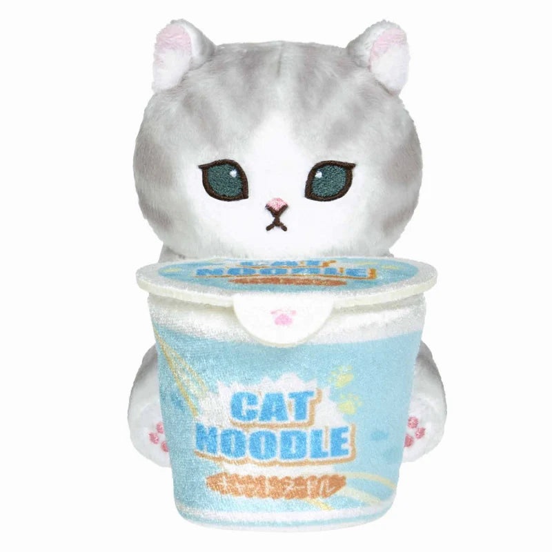 Mofusand | Mofusand Work! A Desktop Hungry Stuffed Toy (cup noodles) Watched By Salaries.