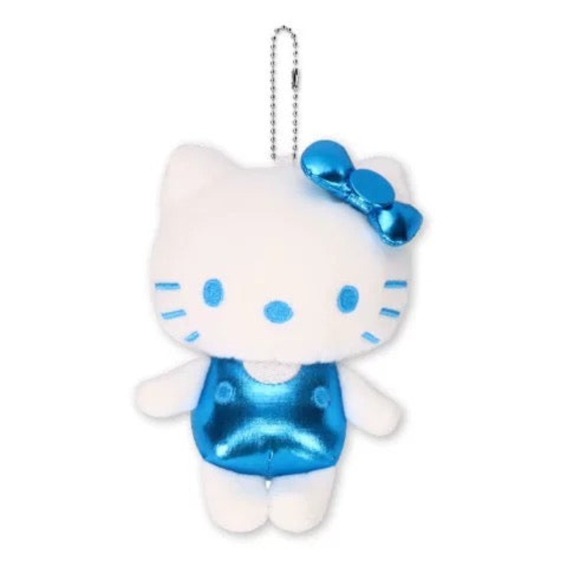 Sanrio Avail | Hello Kitty White & Shinny Mascot Charm - White & Shinny Blue