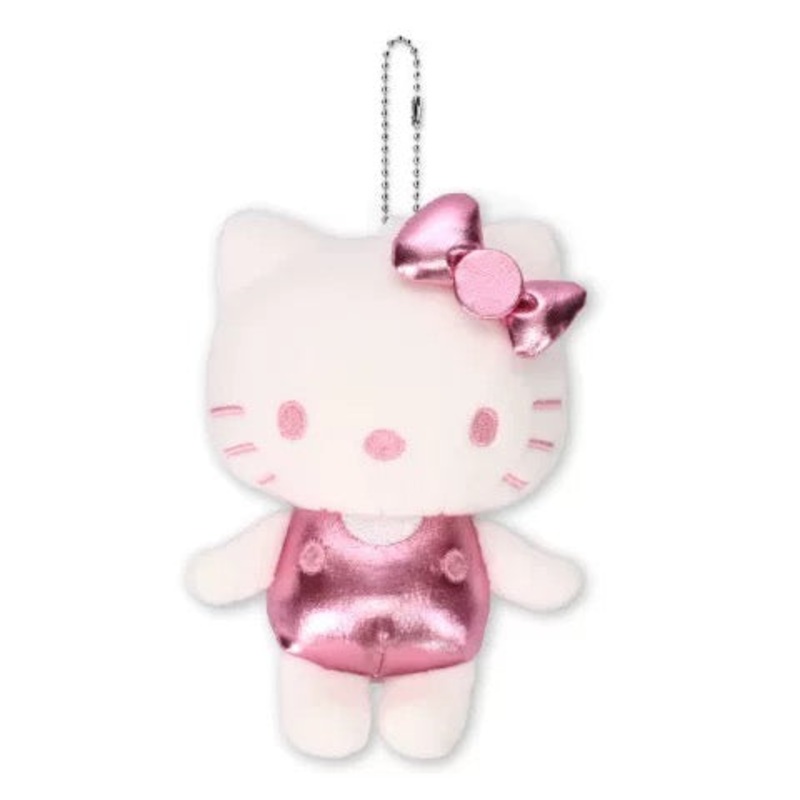Sanrio Avail | Hello Kitty White & Shinny Mascot Charm - White & Shinny Pink