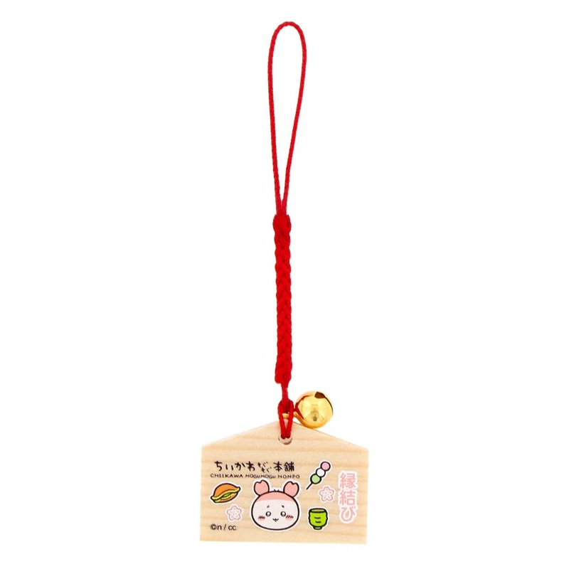 Chiikawa's | Chiikawa Mogumogu Honpo | Fushimi Inari Taisha Limited | Mini Ema Netsuke Matchmaking - Kani-chan