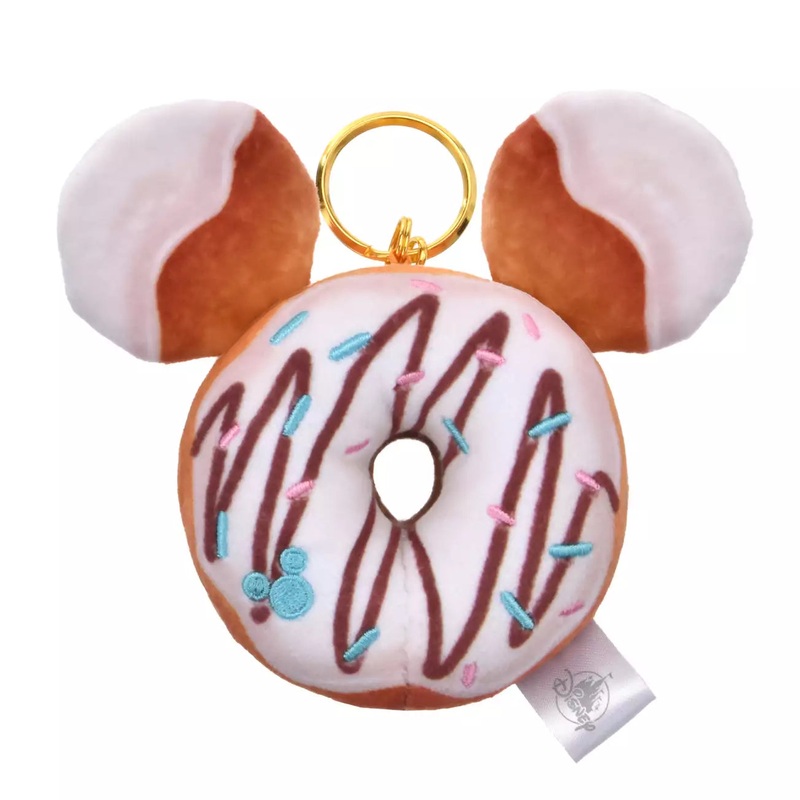Disney | MICKEY'S BAKERY - Mickey Stuffed Animal Keychain White Donuts