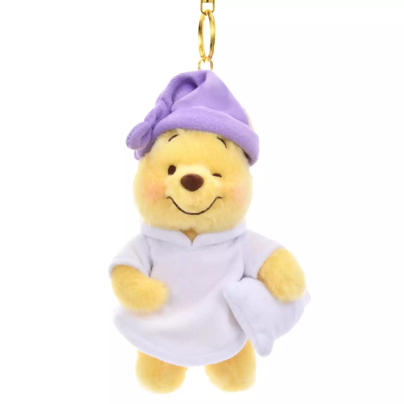 Disney | PAJAMA STYLE  Stuffed Toy Keychain - Winnie the Pooh