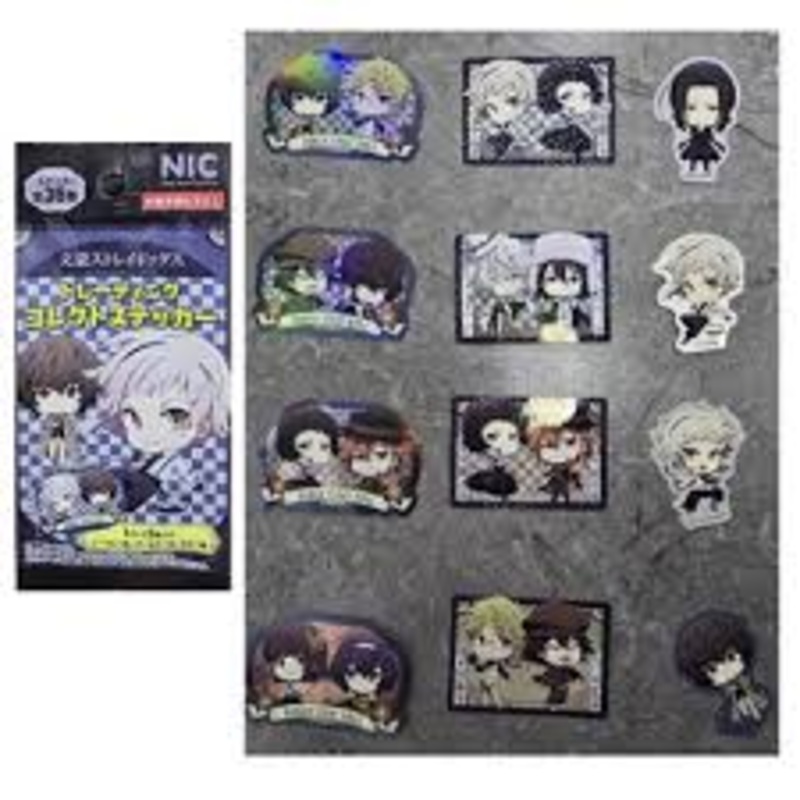 Bungo Stray Dogs | Sticker Blind Box All 36 Types [1 Box 20 Pcs]