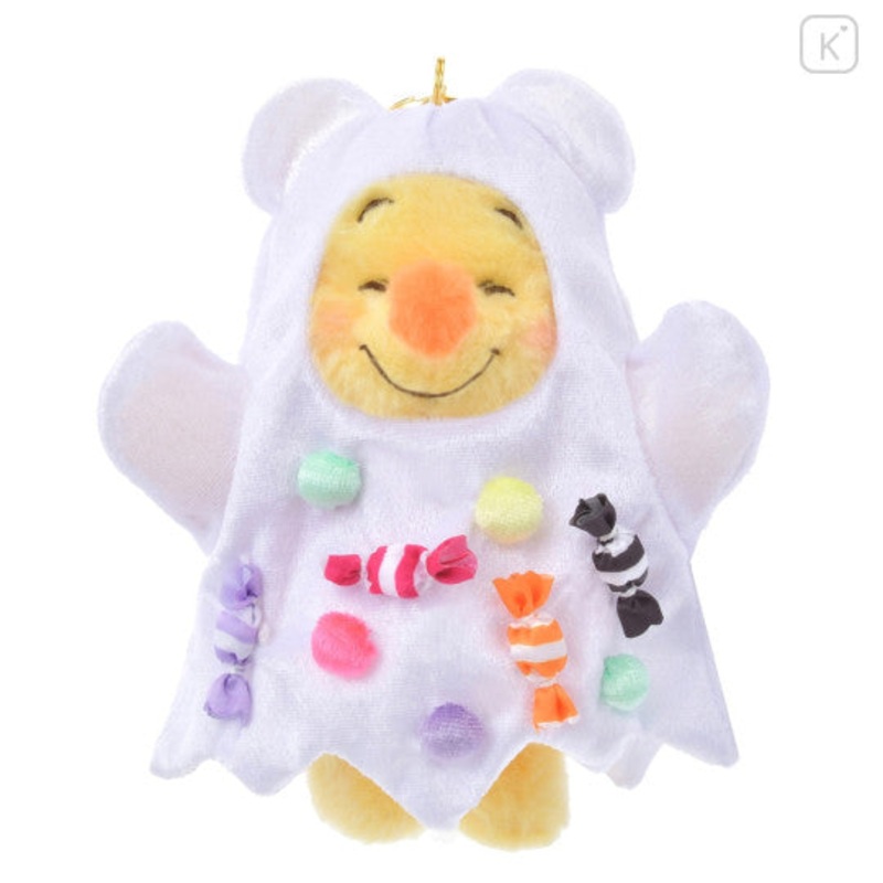 Disney | Halloween 2024 Mascot Keychain - Pooh Halloween Candy Ghost Fluffy