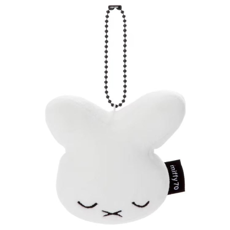 Miffy | Miffy 70th Mocchi-Mocchi-Style | Miffy Face Mascot - Sleeping