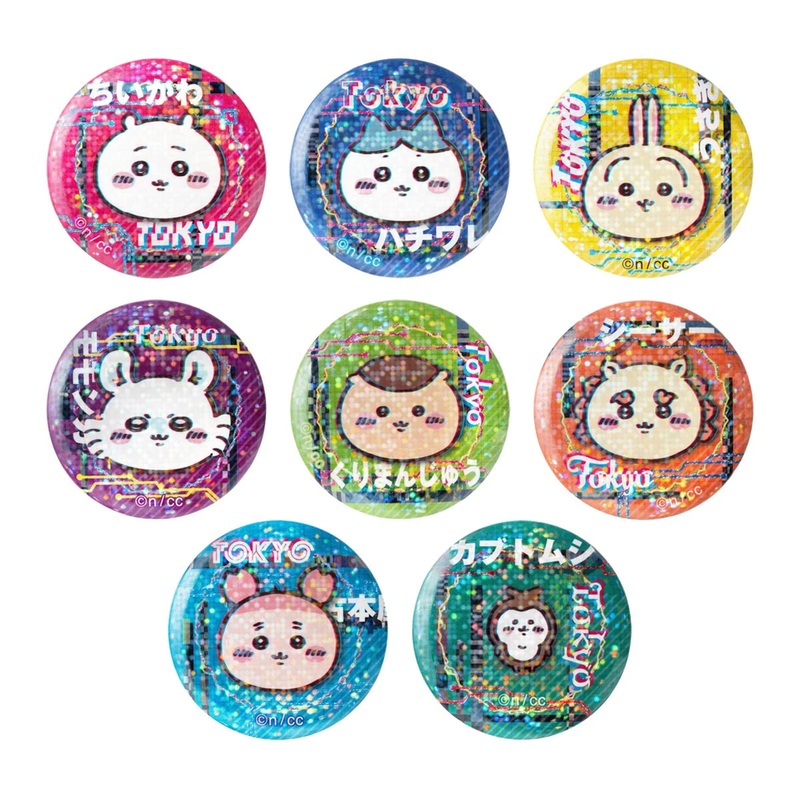 Chiikawa | 'Chiikawa Tokyo Chiikawa Holographic Can Badge Collection Blind Box (All 8 Types)
