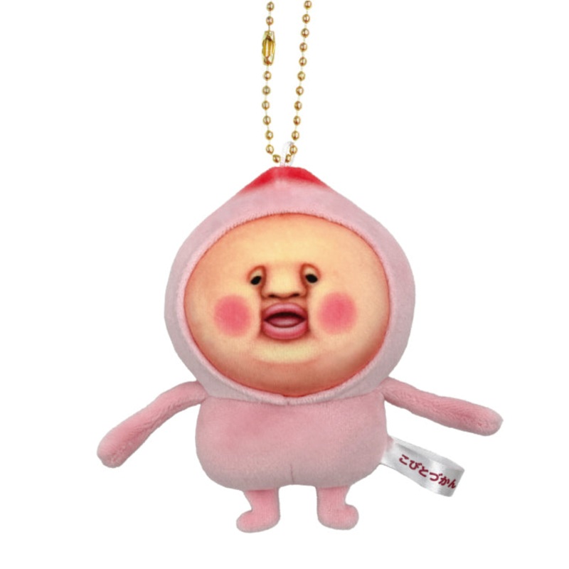 Kobito Zukan | Kobito Zukan Sumonouchi Squishy Ball Chain Mascot - Hidden Peach