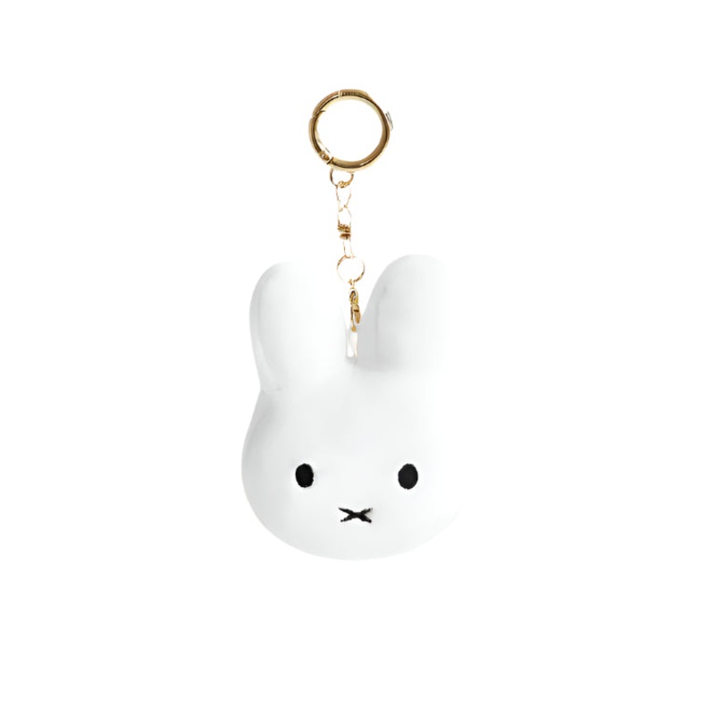 Miffy Korea | Miffy Face Keyrings - Miffy White
