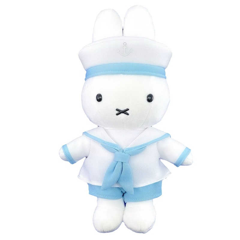 Miffy Sekiguchi | Miffy Style Marine Limited Edition -  Miffy Plush Toy Light Blue