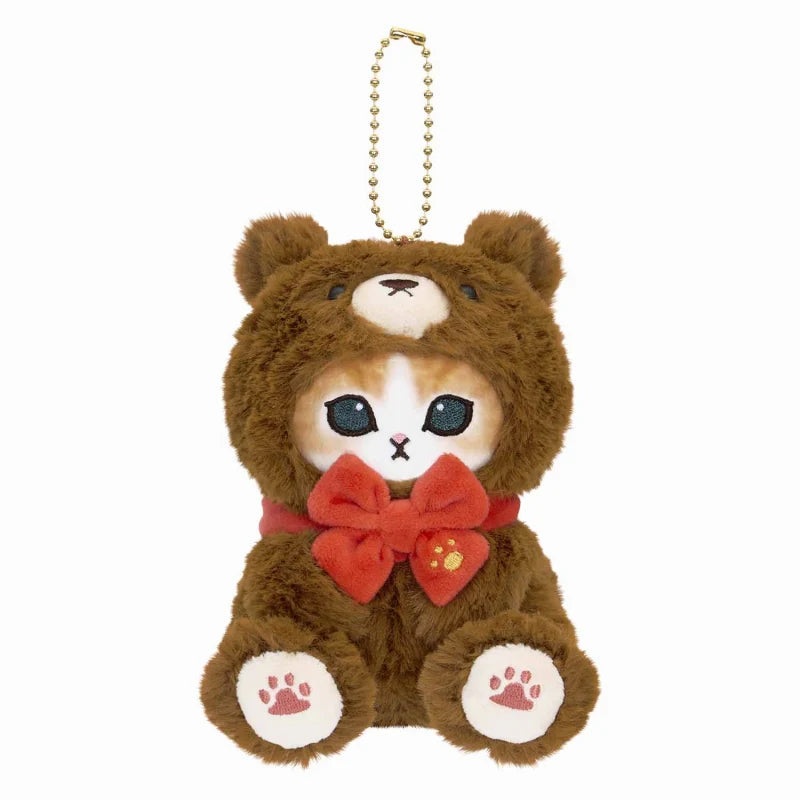 Mofusand | Mofusand Exhibition Teddy Bear Nyan Mascot (Brown)