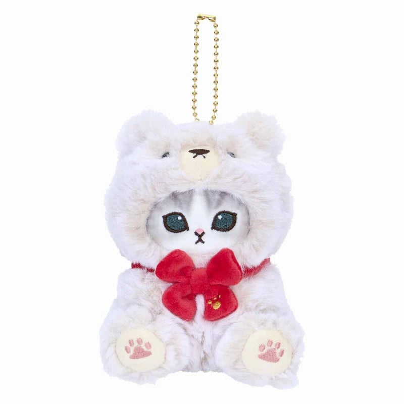 Mofusand | Mofusand Exhibition Teddy Bear Nyan Mascot (Ivory)