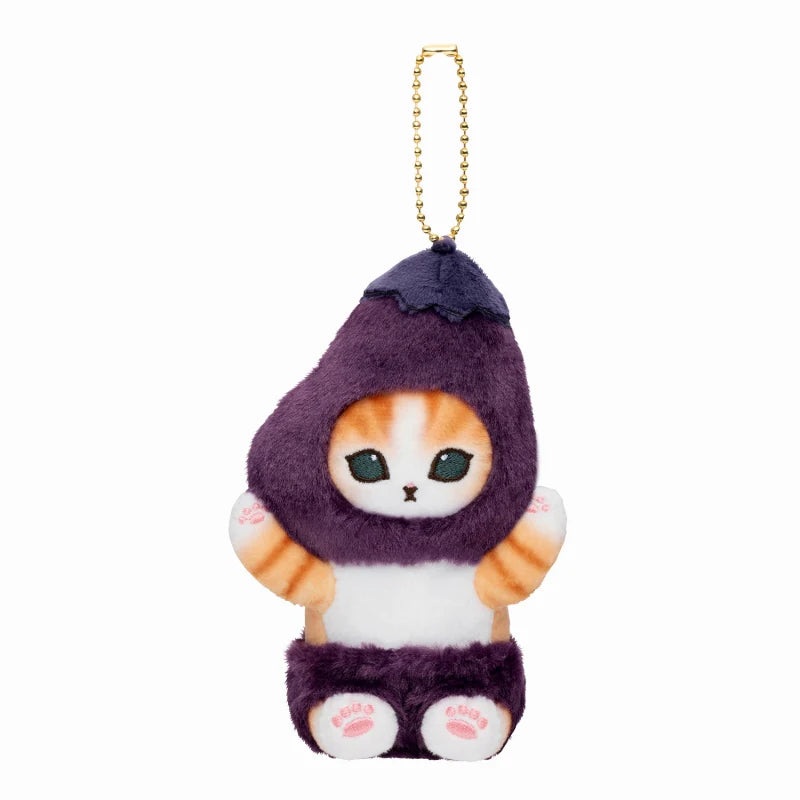 Mofusand | Mofusand Mofumofu Marche Nyan Mascot - Eggplant