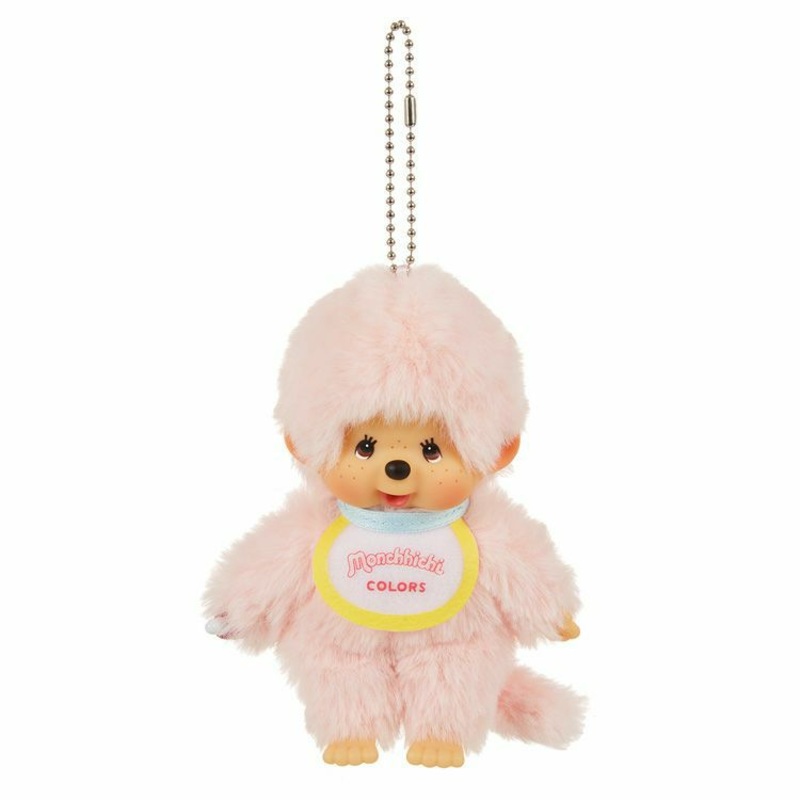 Monchhichi Sekiguchi | Monchhichi COLORS Keychain - Pink