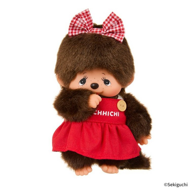 Monchhichi Sekiguchi | Official Shop Limited Revival Monchhichi Plush Toy - Mychichi (Girl) 246250