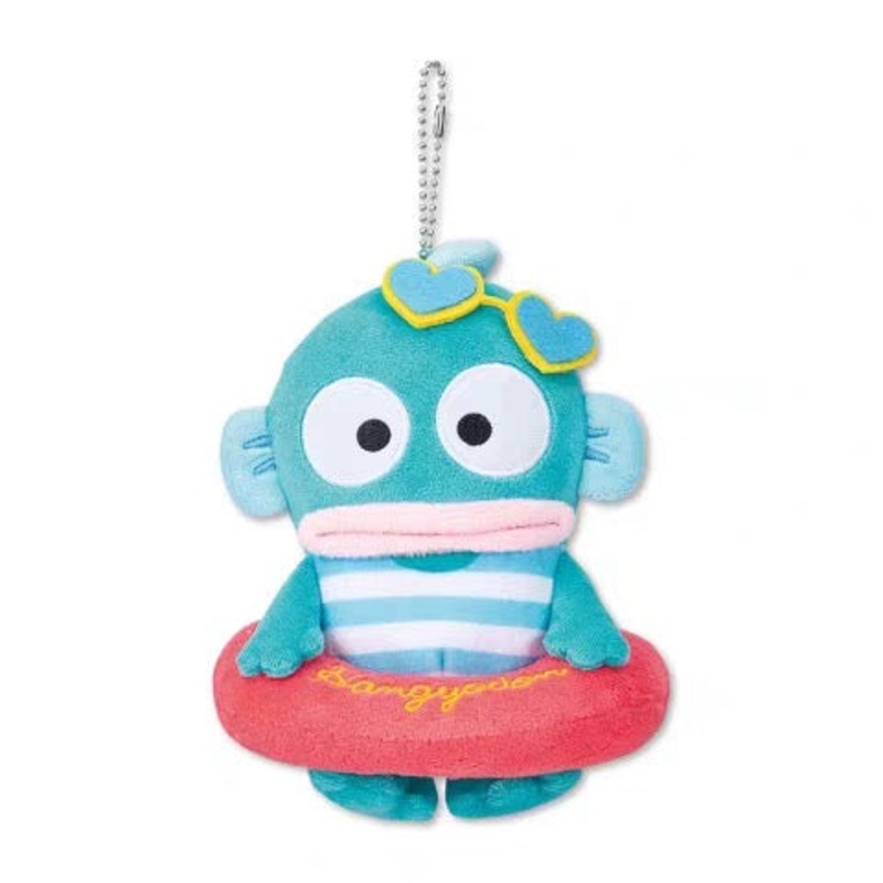 Sanrio Avail | Summer Beach Series Swimming Ring Mascot Charm - Hangyodon