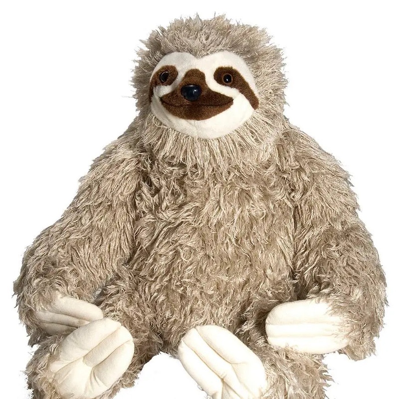 Jumbo Sloth Stuffed Animal