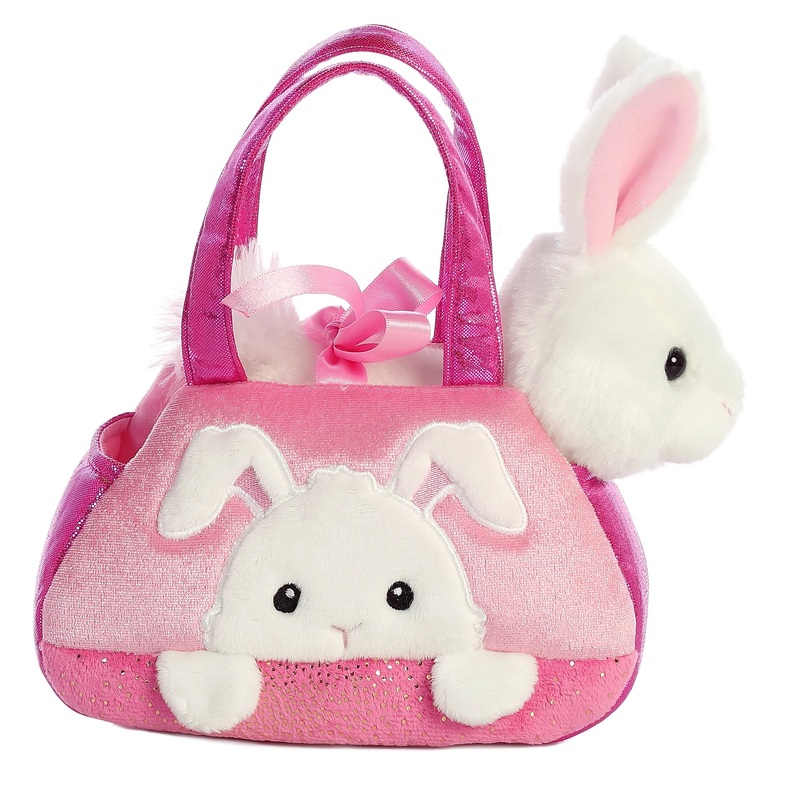 Fancy Pals Peek-A-Boo Bunny Pet Carrier