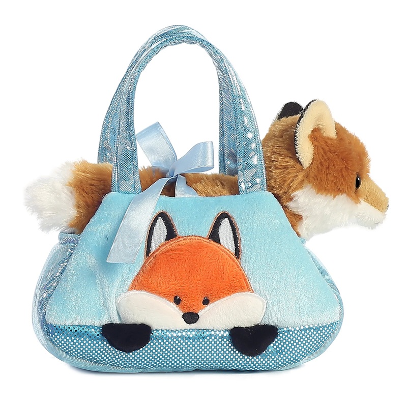 Fancy Pals Peek-A-Boo Fox Pet Carrier