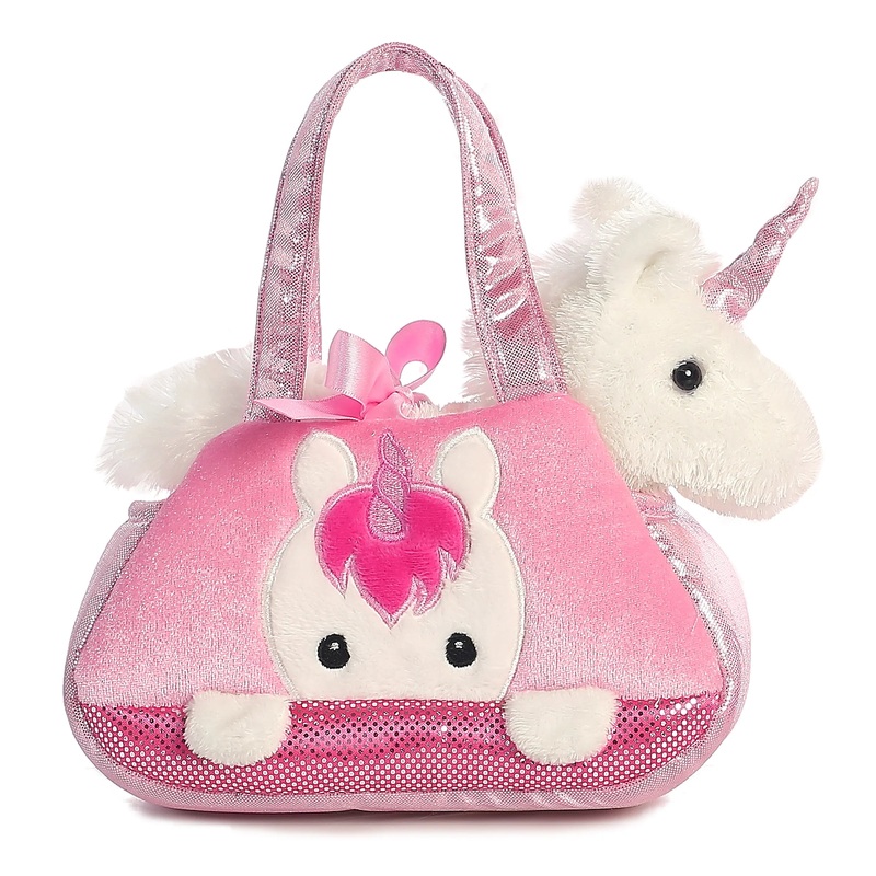 Fancy Pals Peek-A-Boo Unicorn Pet Carrier