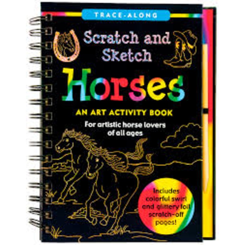 Horses Scratch & Sketch
