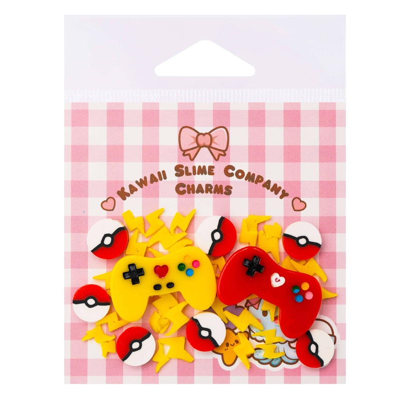Pika Power Slime Toppings Charm Bag