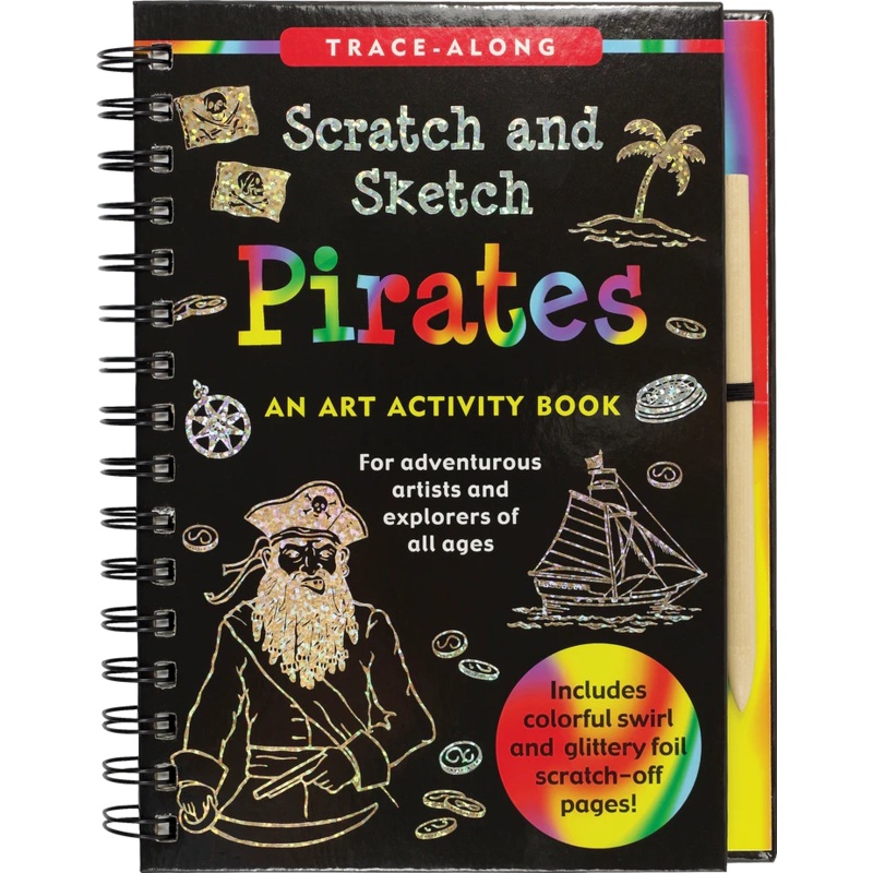 Pirates! Scratch & Sketch