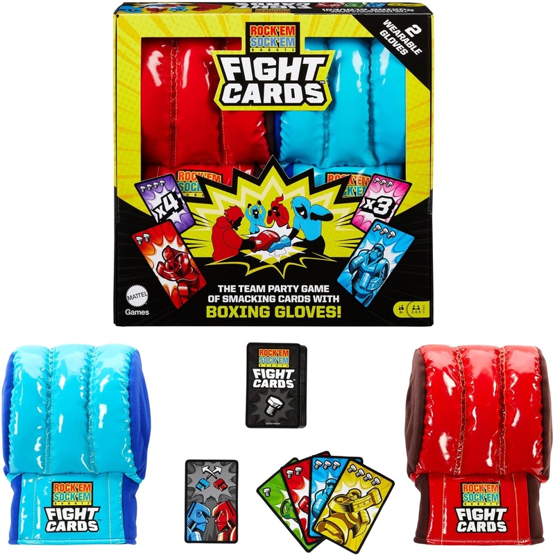 Rock 'Em Sock 'Em Robots Fight Cards