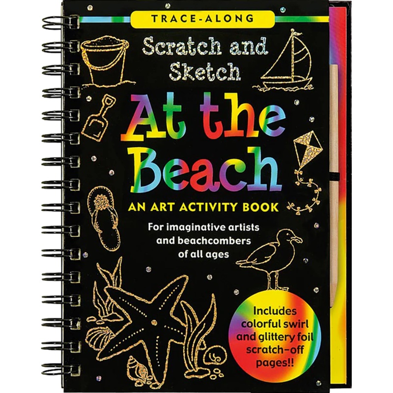 At The Beach Scratch & Sketch