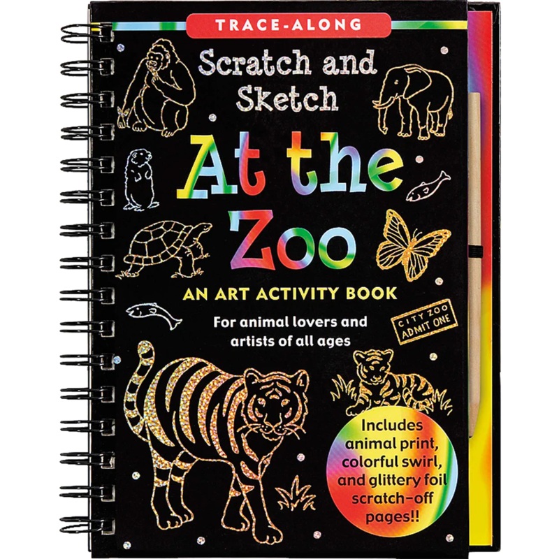 At the Zoo Scratch & Sketch