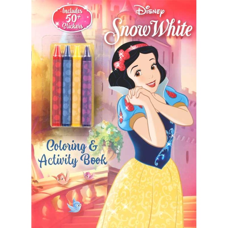 Disney: Snow White Coloring with Crayons by Delaney Foerster