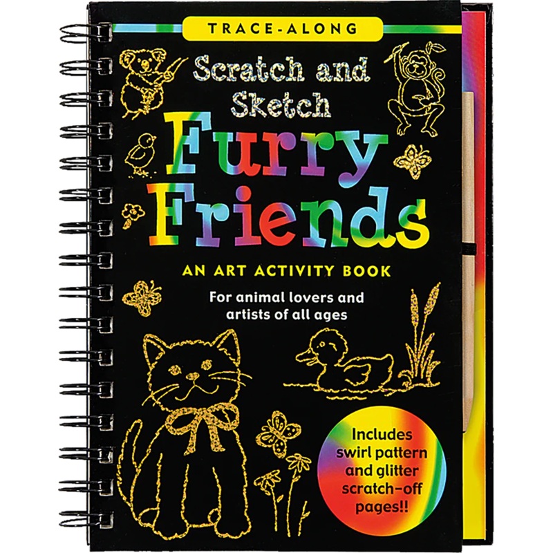 Furry Friends Scratch & Sketch