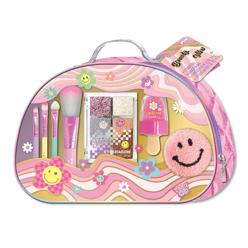 Groovy Flower Glamz Beauty Bag