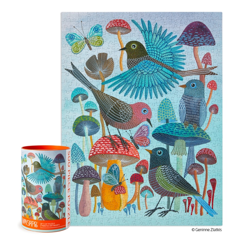 Mushroom Garden Puzzle | 500 Piece Puzzle